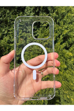 Load image into Gallery viewer, iPhone 16 Pro Max Uyumlu Kılıf Sert Sararmaz Magsafe Kamera Kenarı Koruyucu Dayanıklı Çöl Titanyum