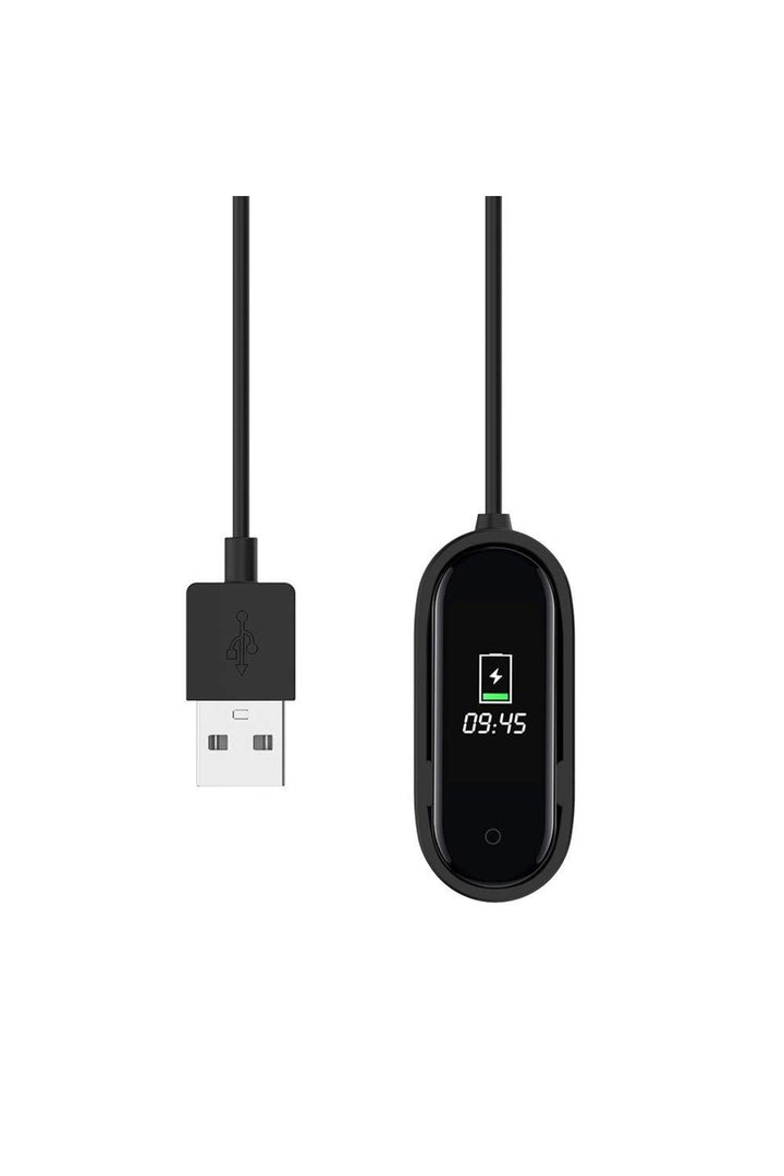 Xiaomi Mi Band 4 Şarj Kablosu M4 Siyah Renk Bileklik Usb Şarj Aleti
