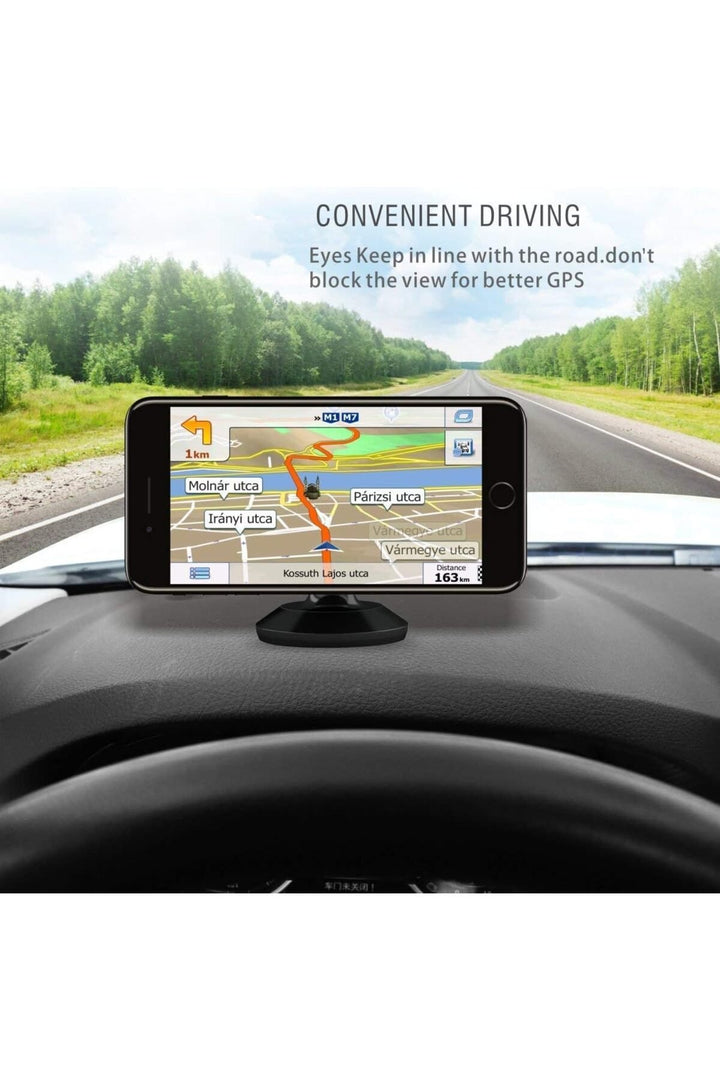 Araç İçi Telefon Tutucu Tüm Modeller ile Uyumlu 360 Dönebilen Metal Mıknatıslı Telefon Tutucu