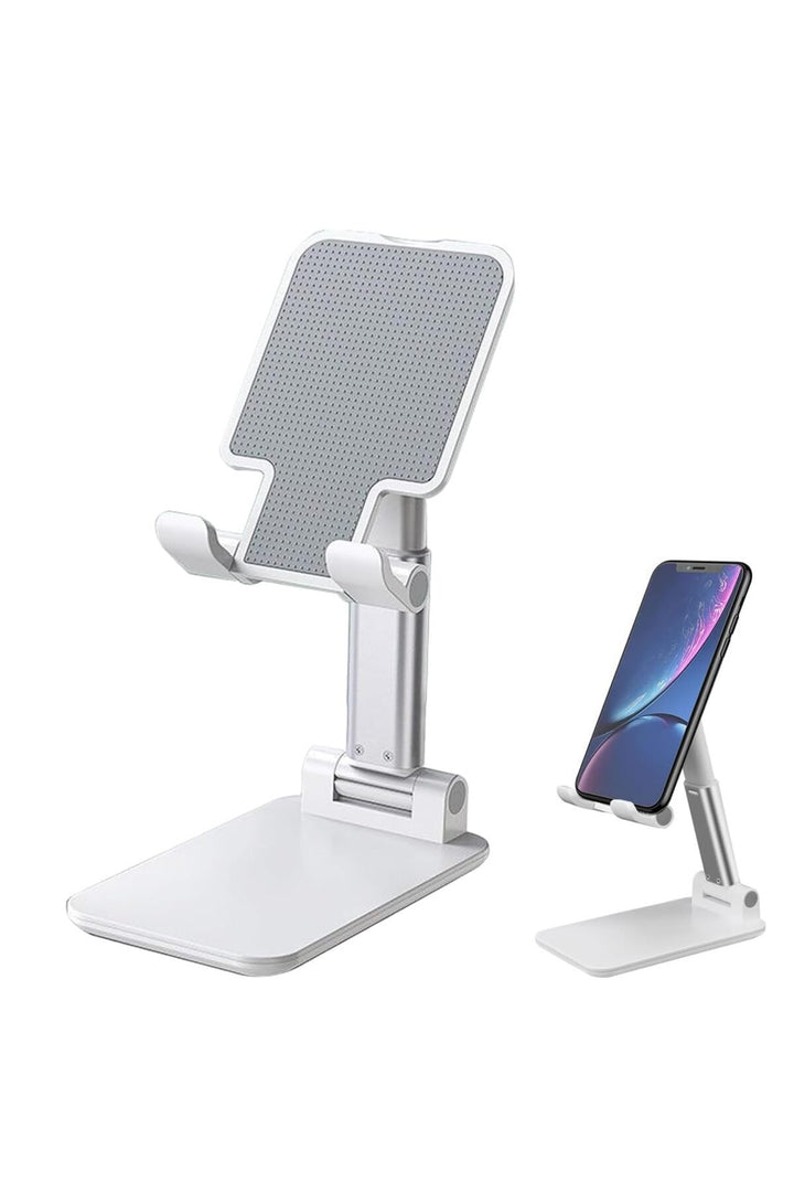 Tablet/Telefon Standı Taşınabilir Katlanabilir Yükseklik Ayarlı Ofis/Ev İçin uygun Telefon Tutucu