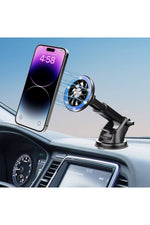 Load image into Gallery viewer, Yüksek Kaliteli Magsafe Telefon Tutucu Araç İçi Ayarlanabilir 360 Dönebilen Vantuzlu Manyetik Tutucu