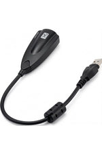 Load image into Gallery viewer, USB To 3.5mm Jack Çevirici USB To Kulaklık Mikrofon Ses Kartı Stereo Adaptör Notebook PC Dönüştürücü