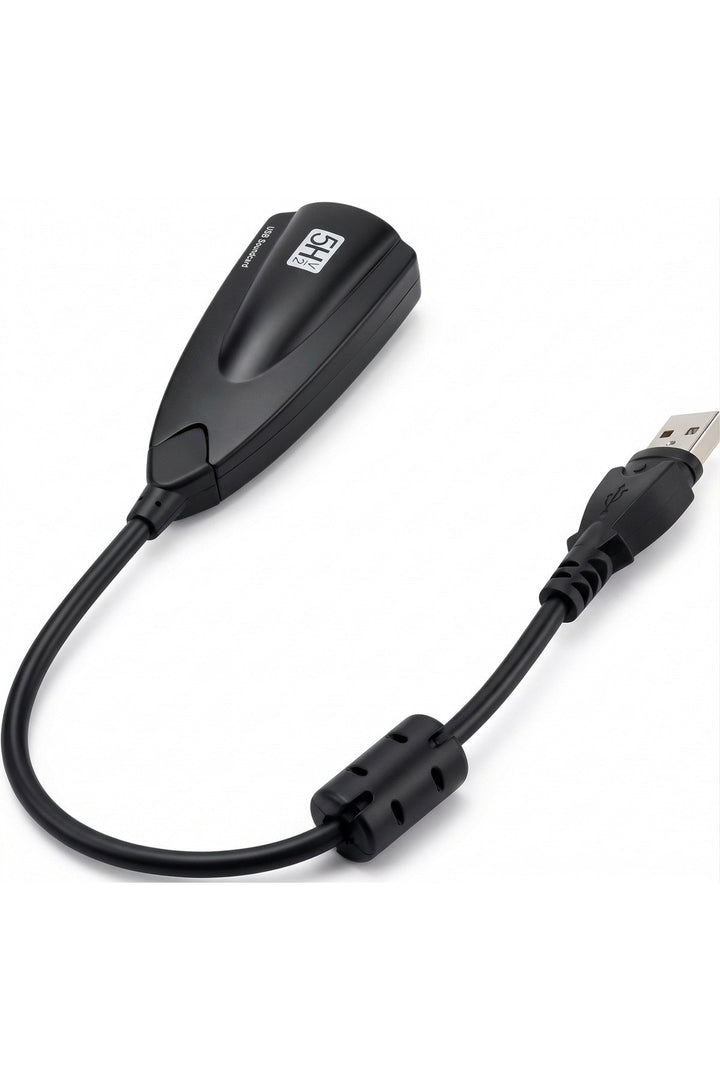 USB To 3.5mm Jack Çevirici USB To Kulaklık Mikrofon Ses Kartı Stereo Adaptör Notebook PC Dönüştürücü