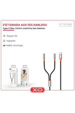 Load image into Gallery viewer, Type-C To 3.5mm Jack Çevirici Kulaklık ve Mikrofon için PC/Notebook/Macbook ile UYumlu Dönüştürücü