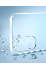 Xiaomi Redmi Note 12 4g Uyumlu Kılıf Şeffaf 3d Kamera Korumalı Köşe Korumalı Renksiz Esnek Silikon