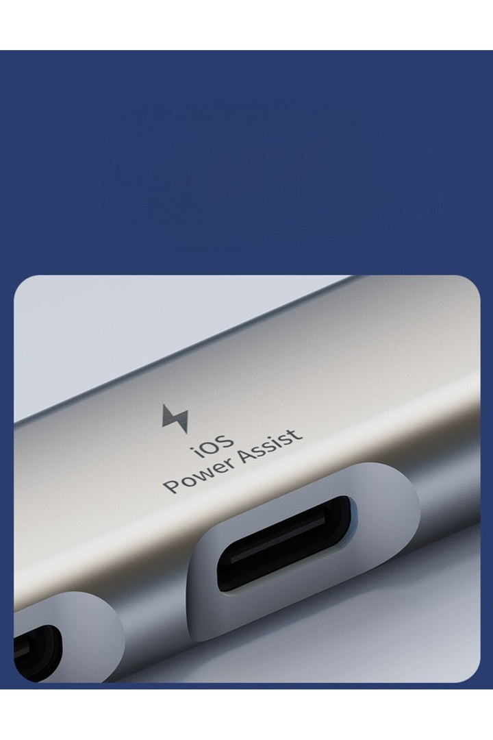 PC/iPad/Macbook/iPhone 15 Plus/16/17 Pro Max Uyumlu Type-C/USB To USB/Type-C/3.5mm Jack Çevirici HUB