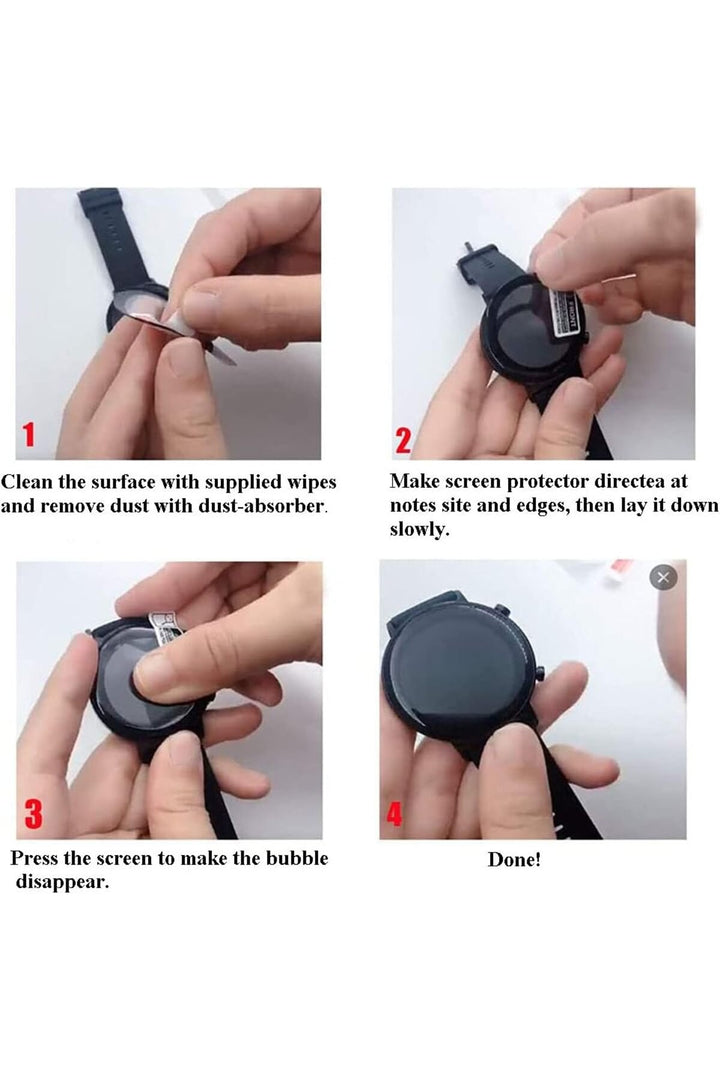 Xiaomi Mi Band 5 Uyumlu Tam Kaplayan Darbelere Karşı Dayanıklı Kırılmaz Cam Nano Ekran Koruyucu