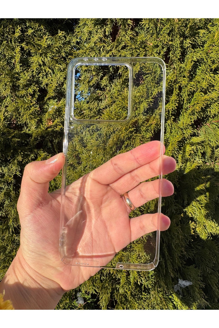 Xiaomi Mi 14T Uyumlu Kılıf İnce Sert Sararmaz Kamera Kenarı Koruyucu Dayanıklı Kapak