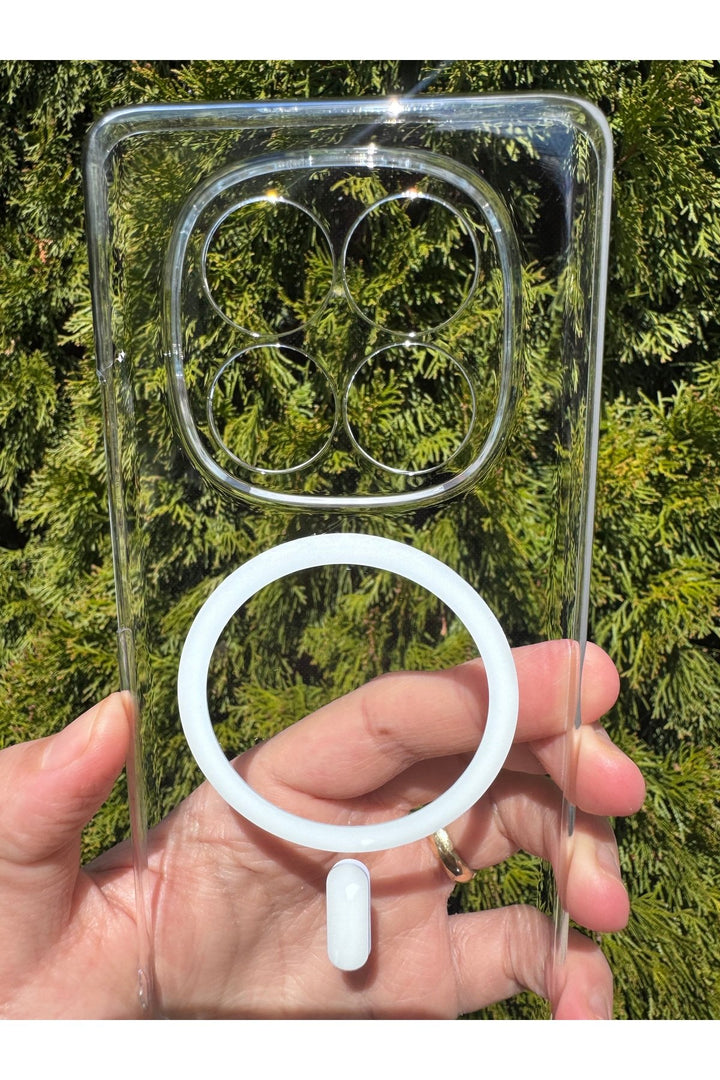 Mi Redmi Note 15 Uyumlu Kılıf İnce Sert Sararmaz Magsafe Kamera Korumalı Koruyucu Dayanıklı Kapak