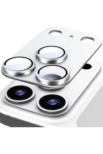 Load image into Gallery viewer, iPhone 17 Pro Uyumlu Kamera Koruyucu Lens Metal Temperli Cam Kamera Çevresi Tam Koruma