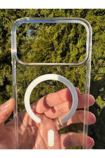 Load image into Gallery viewer, iPhone 17 Pro Uyumlu Kılıf İnce Sert Sararmaz Magsafe Kamera Kenarı Koruyucu Dayanıklı Kapak