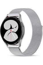 Load image into Gallery viewer, Huawei Watch GT/GT2E/GT2/GT2 Pro/GT3/GT3 Pro/GT4 46mm Uyumlu Kordon Mıknatıslı Parlak İnce Metal