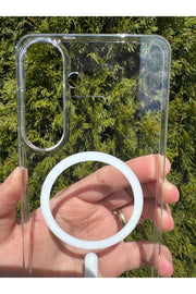 Samsung Galaxy S26 Plus Uyumlu Kılıf İnce Sert Sararmaz Magsafe Kamera Kenar Koruyucu Dayanklı Kapak