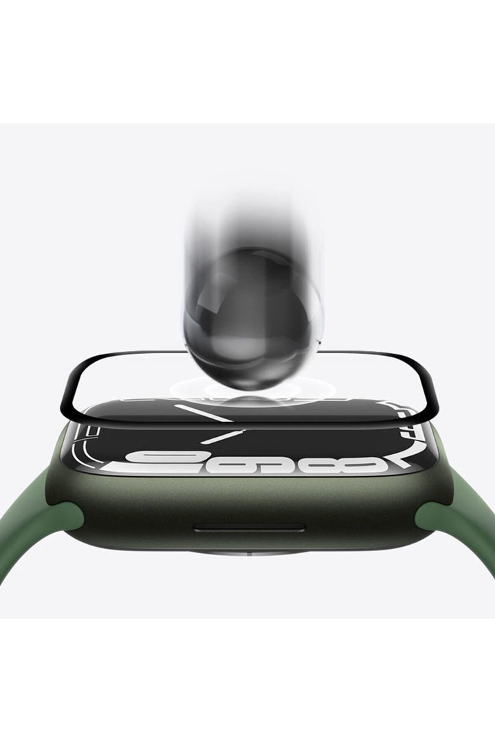 Apple Watch 42mm Uyumlu Ekran Koruyucu Kırılmaya ve Darbelere Karşı Dayanıklı Esnek Nano Tam Koruma