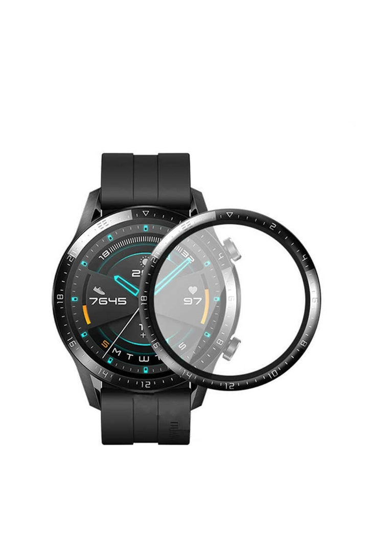Huawei Gt2 46mm Uyumlu Cam Eko Ppma Pet Saat Ekran Koruyucu