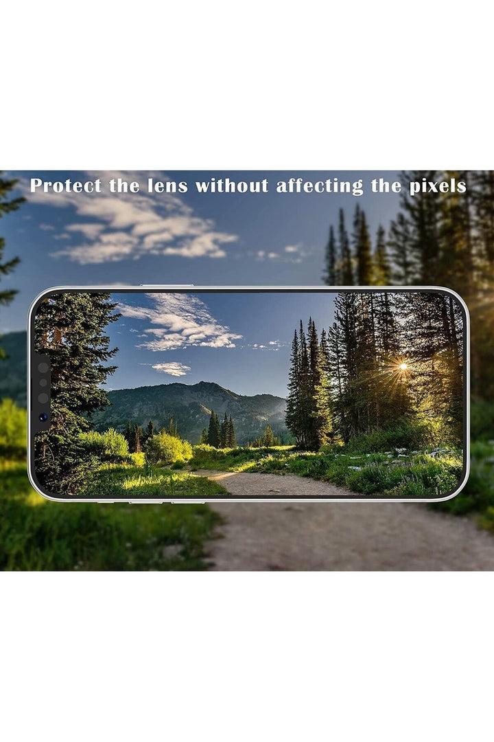 iPhone 14 Pro/14 Pro Max Uyumlu Kamera Koruyucu Temperli Cam Çizilmelere Karşı Dayanıklı Kamera Lens