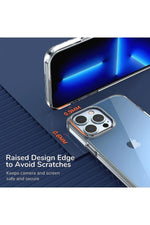 Load image into Gallery viewer, iPhone 13 Pro Max Uyumlu Kılıf Darbelere Dayanıklı Ultra ince Şeffaf Renksiz Esnek Silikon