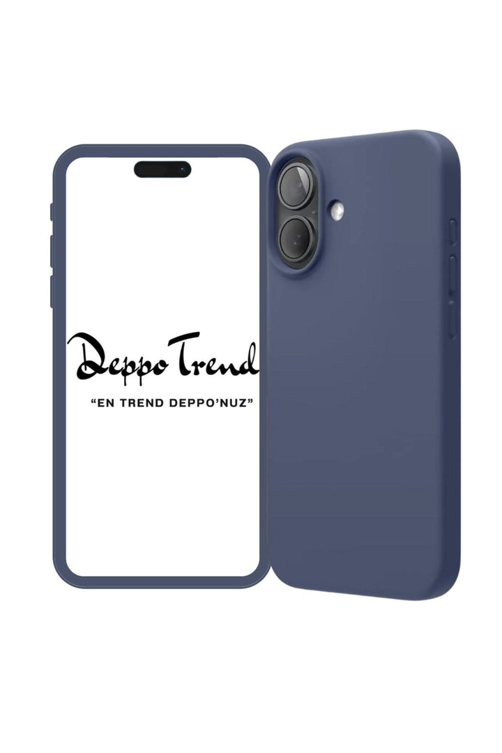 Yüksek Kaliteli iPhone 16 Uyumlu Kılıf Liquid Silikon Renkli Mat Lekelere Dayanıklı Kaymaz