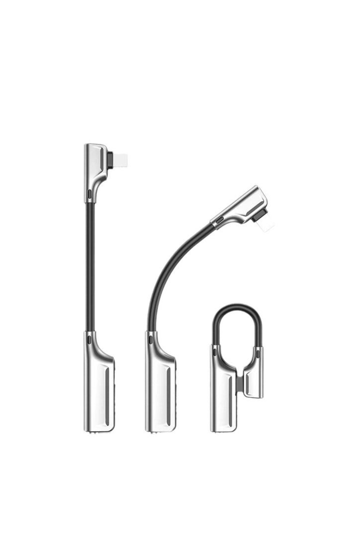 iPhone 14/13/12/11/X/8/7/Pro Max/Plus/Mini Uyumlu Kulaklık Çevirici Lightning Dönüştürücü Çoğaltıcı