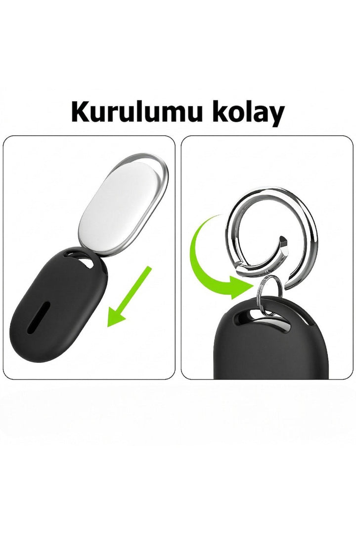 Mi Tag Akıllı Takip Cihazı Kılıf Anahtarlık Tam Koruma Leke Tutmayan Yumuşak Silikon