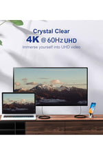 Load image into Gallery viewer, iPhone 15 Pro Max/16/16 Plus/17 Pro Max Uyumlu Type-C HDMI Çevirici 4K 1080P USB-C 2m Dönüştürücü
