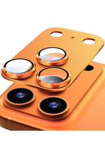 Load image into Gallery viewer, iPhone 17 Pro Max Uyumlu Kamera Koruyucu Lens Metal Temperli Cam Kamera Çevresi Tam Koruma