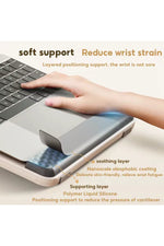 Load image into Gallery viewer, Bileklik Destekli Yükseltilebilir/Ayarlanabilir Notebook/Tablet/iPad/Macbook Uyumlu Ahşap Stand