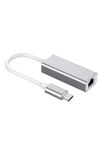 Load image into Gallery viewer, Notebook/Laptop/Macbook Uyumlu Type-C To Ethernet RJ45 Çevirici USB-C To LAN 100 Mbps Dönüştürücü