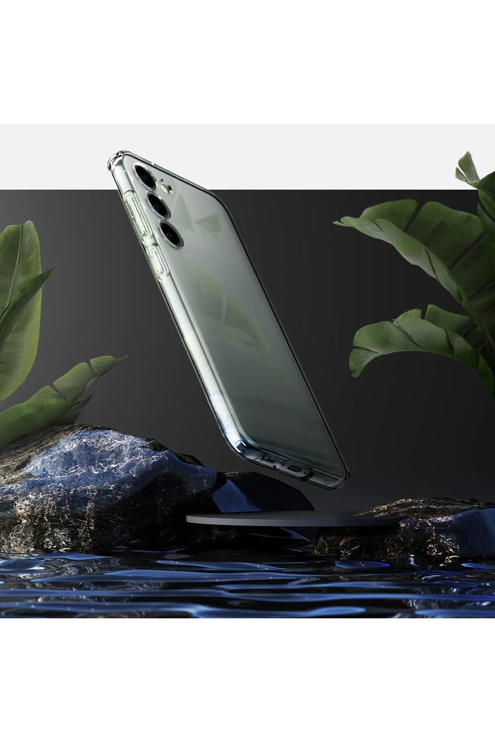 Samsung Galaxy S23 Fe Uyumlu Kılıf Kamera Korumalı Darbe Önleyici Şeffaf Renksiz Sert Silikon Kapak
