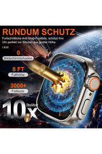 Load image into Gallery viewer, Apple Watch 10. Series 46mm Kılıf Ekran ve Kasa Koruma Change Dönüştücü Watch Ultra GÖrünümlü Kasa