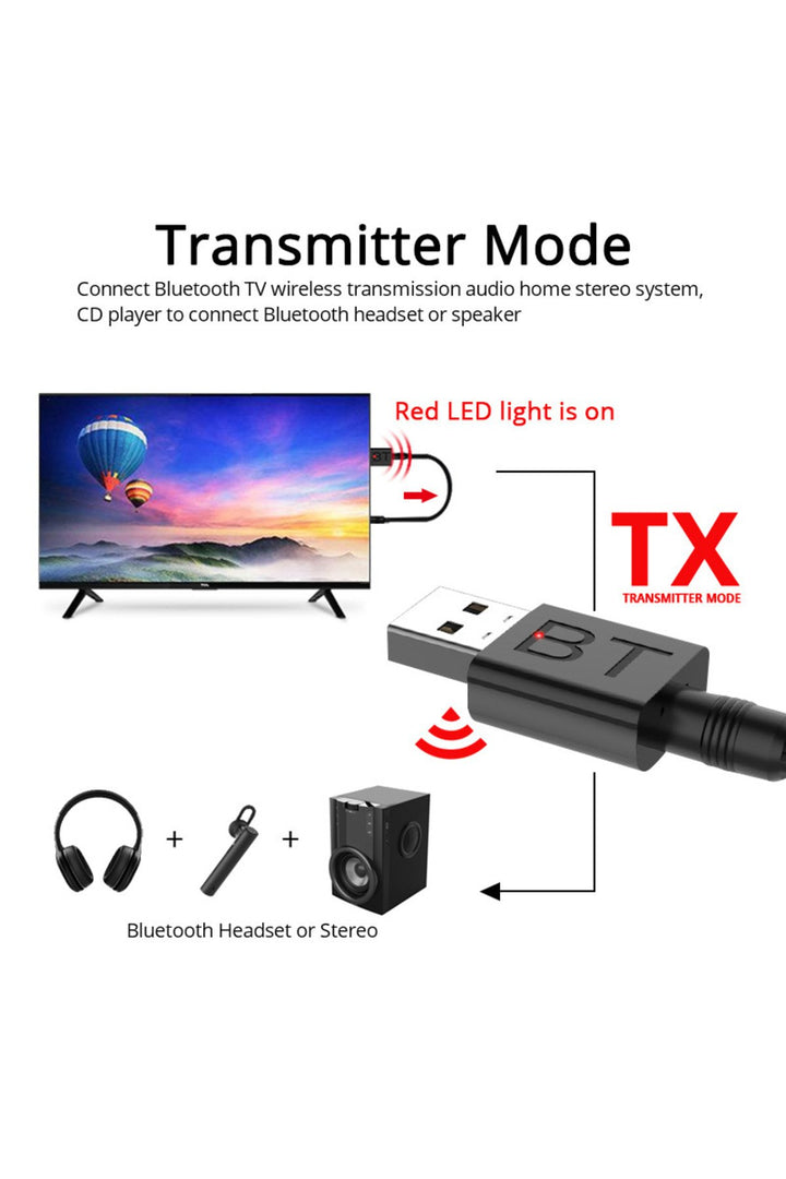 Araç içi Bluetooth Kiti USB 3.5mm Jack Bluetooth Receiver Aux Kablo Wireless Araç Kiti Kablosuz Kit