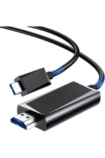 Load image into Gallery viewer, iPhone 15 Pro Max/16/16 Plus/17 Pro Max Uyumlu Type-C HDMI Çevirici 4K 1080P USB-C 2m Dönüştürücü