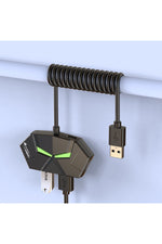 Load image into Gallery viewer, USB To Type-C USB Çoklayıcı PC/Notebook/X-Box/Oyun Konsolu Uzatıcı Gaming Oyuncu Çevirici HUB 4x USB