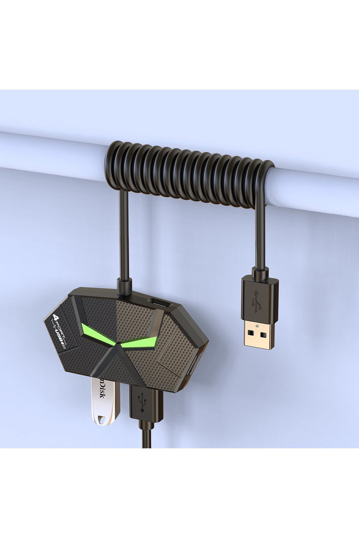 USB To Type-C USB Çoklayıcı PC/Notebook/X-Box/Oyun Konsolu Uzatıcı Gaming Oyuncu Çevirici HUB 4x USB