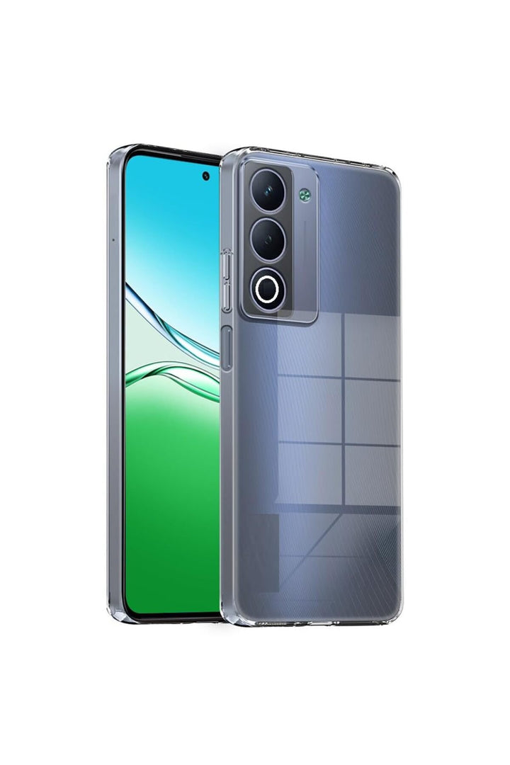 Oppo A5 Uyumlu Kamera Korumalı Kılıf Darbe Önceleyici Şeffaf Transparan Esnek Silikon Kapak