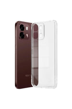 Load image into Gallery viewer, Oppo A6 Pro Uyumlu Kamera Korumalı Kılıf Darbe Önceleyici Şeffaf Transparan Esnek Silikon Kapak