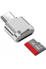 Load image into Gallery viewer, Type-C To Micro SD/TF Card Reader iPhone/Samsung/Xiaomi/Macbook/iPad/Tablet/PC Uyumlu Metal Çevirici