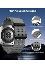 Load image into Gallery viewer, Samsung Galaxy Watch Ultra 47mm Uyumlu Kordon Liquid Silikon Spor Renkli Kordon