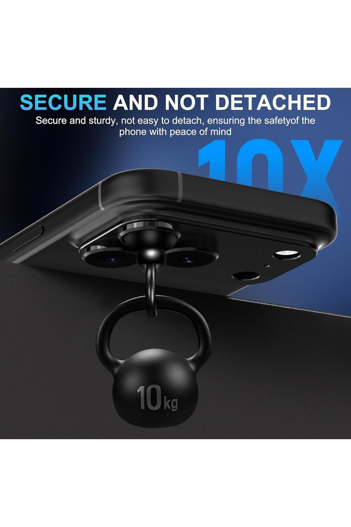 iPhone 17 Pro Max Uyumlu Kamera Koruyucu Lens Metal Temperli Cam Kamera Çevresi Tam Koruma