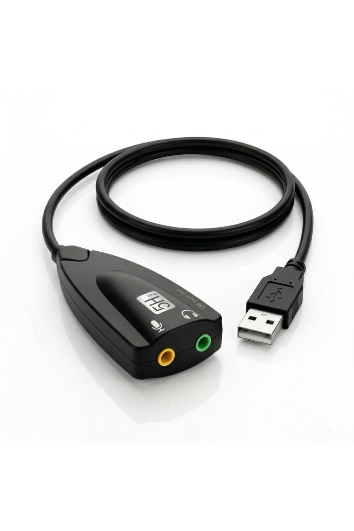 USB To 3.5mm Jack Çevirici USB To Kulaklık Mikrofon Ses Kartı Stereo Adaptör Notebook PC Dönüştürücü