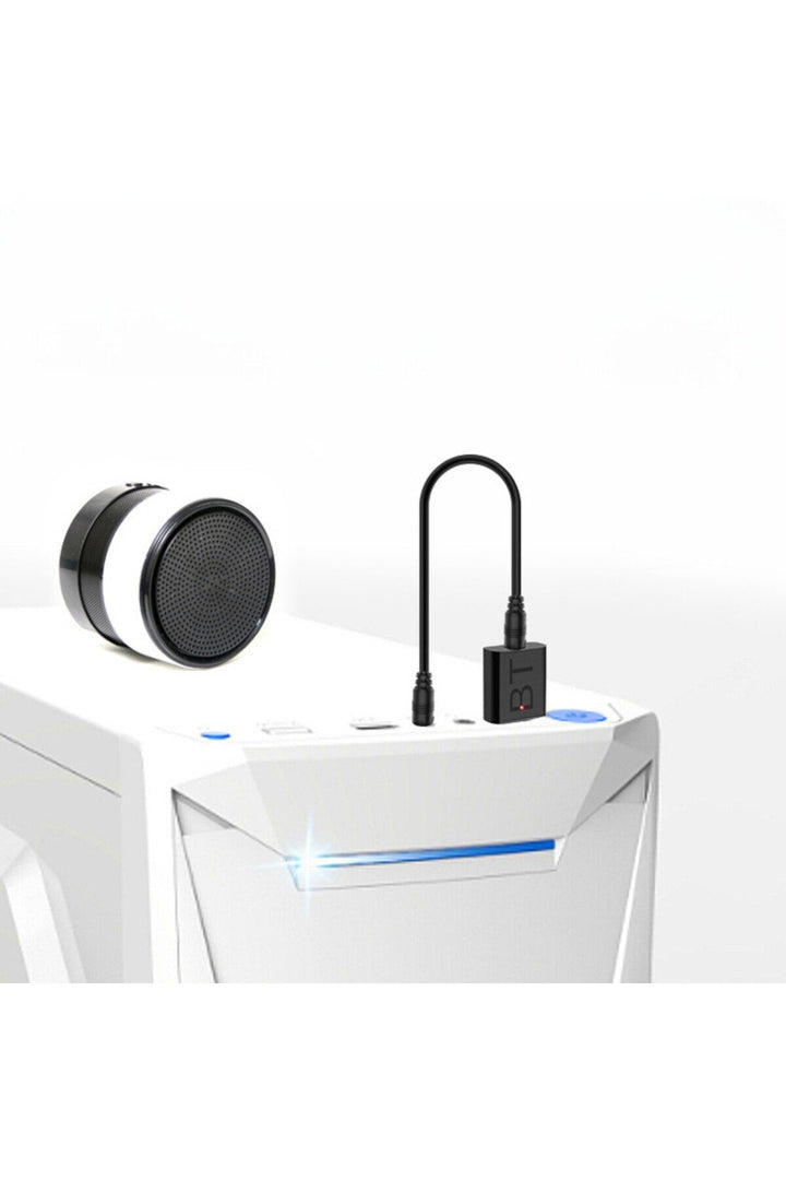 Araç içi Bluetooth Kiti USB 3.5mm Jack Bluetooth Receiver Aux Kablo Wireless Araç Kiti Kablosuz Kit