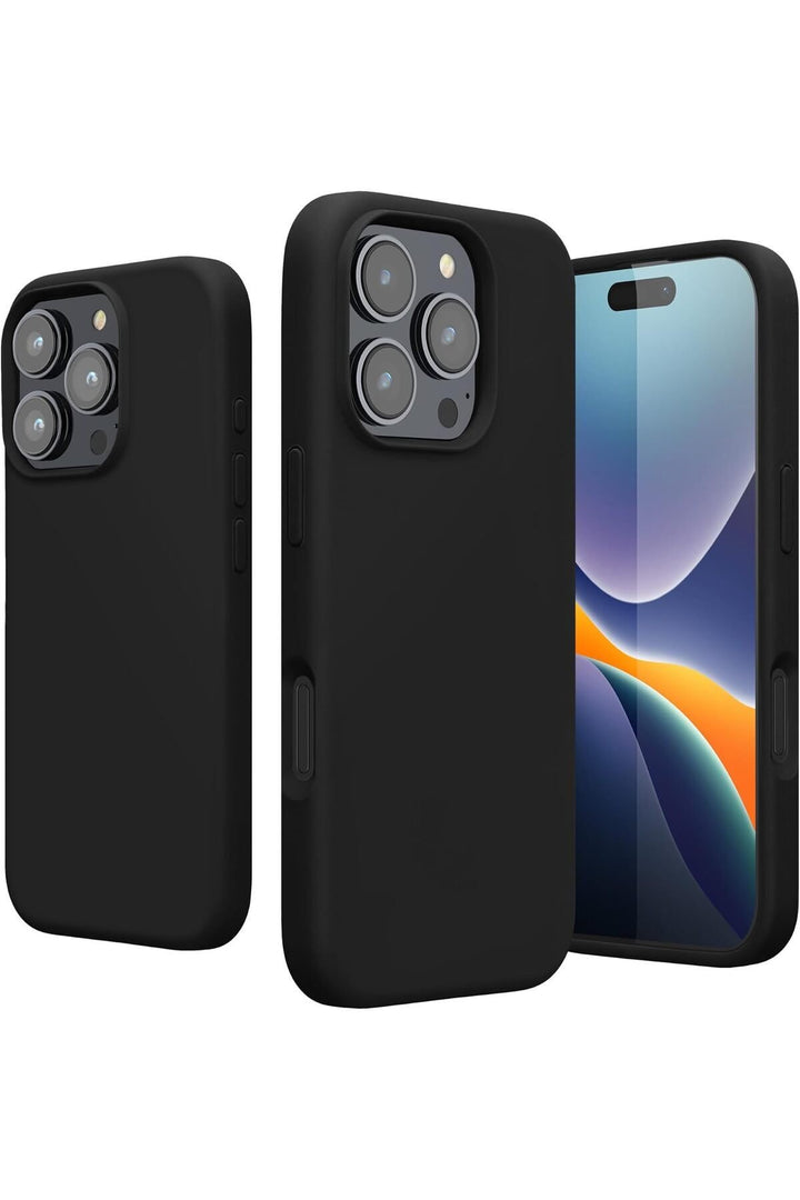 Yüksek Kaliteli iPhone 16 Pro Max  Uyumlu Kılıf Liquid Silikon Renkli Mat Lekelere Dayanıklı Kaymaz