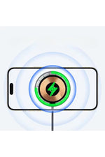 Load image into Gallery viewer, iPhone 11/12/13/14/15/16 Plus/17 Pro Max Uyumlu Magsafe Şarj Manyetik Kablosuz Hızlı Şarj Type-C QC