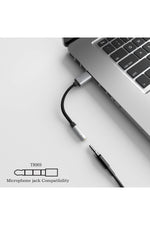 Load image into Gallery viewer, USB To 3.5mm Jack Çevirici Dönüştürücü Kulaklık ve Mikrofon Destekli USB To Aux Dönüştürücü Adaptör