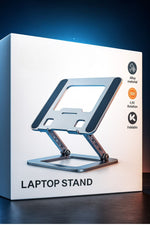 Load image into Gallery viewer, Yüksek Kalite Metal Laptop Stand Katlanabilir Ayarlanabilir Tablet/Notebook/Macbook Uyumlu Tutucu
