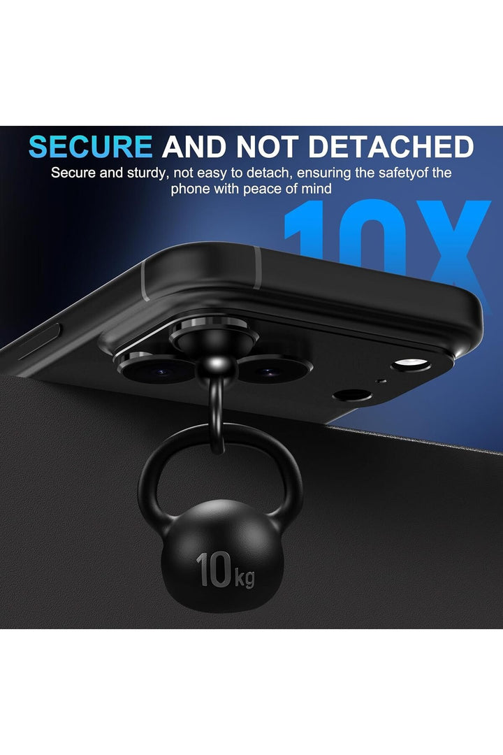 iPhone 17 Pro Uyumlu Kamera Koruyucu Lens Metal Temperli Cam Kamera Çevresi Tam Koruma