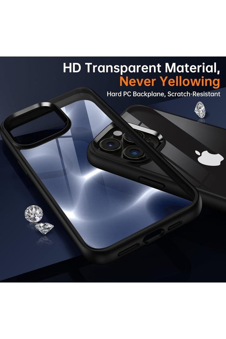 iPhone 13 Pro Max Uyumlu Kılıf Kamera Çevresi Metal Sararmaya Karşı Dayanıklı Koruyucu Silikon Kapak