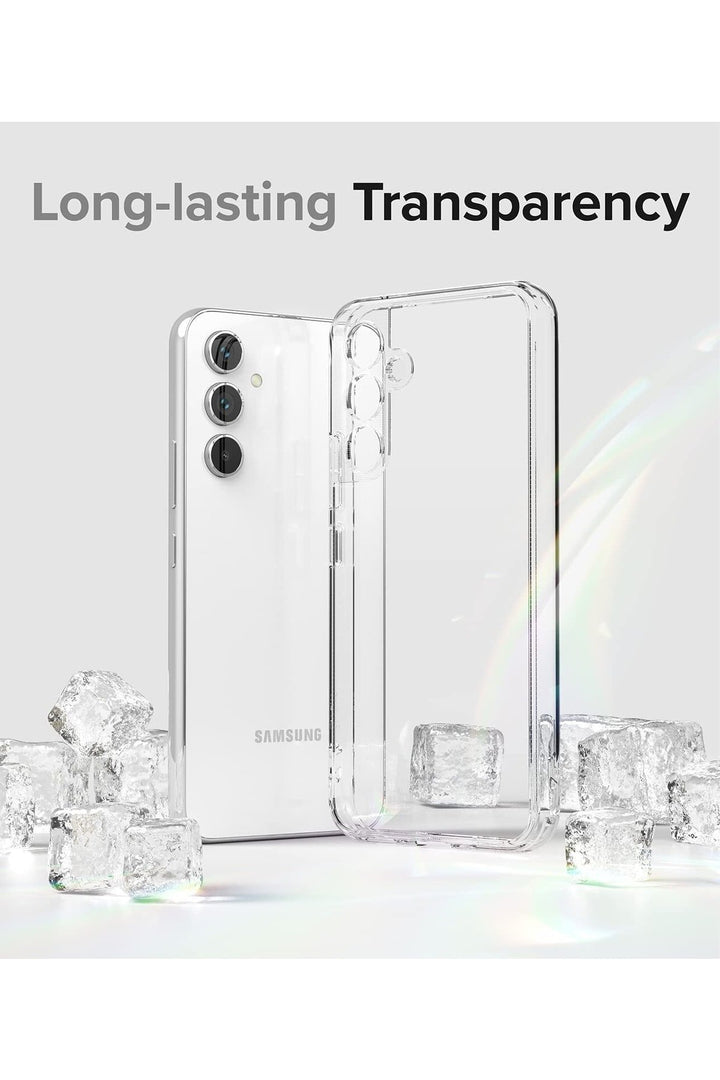 Samsung Galaxy A14 Uyumlu Kılıf 3d Kamera Korumalı Darbe Önleyici Şeffaf Transparan Esnek Silikon