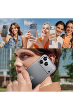 Load image into Gallery viewer, iPhone 17 Pro Uyumlu Kamera Koruyucu Lens Metal Temperli Cam Kamera Çevresi Tam Koruma