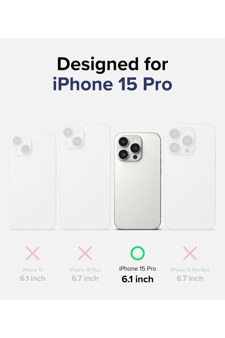 iPhone 15 Pro Uyumlu Kamera Çıkıntılı Korumalı Darbe Önleyici Şeffaf Esnek Renksiz Silikon Kapak